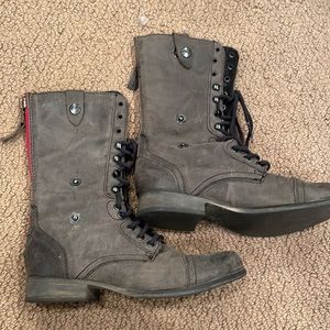 Steve Madden Combat Boots